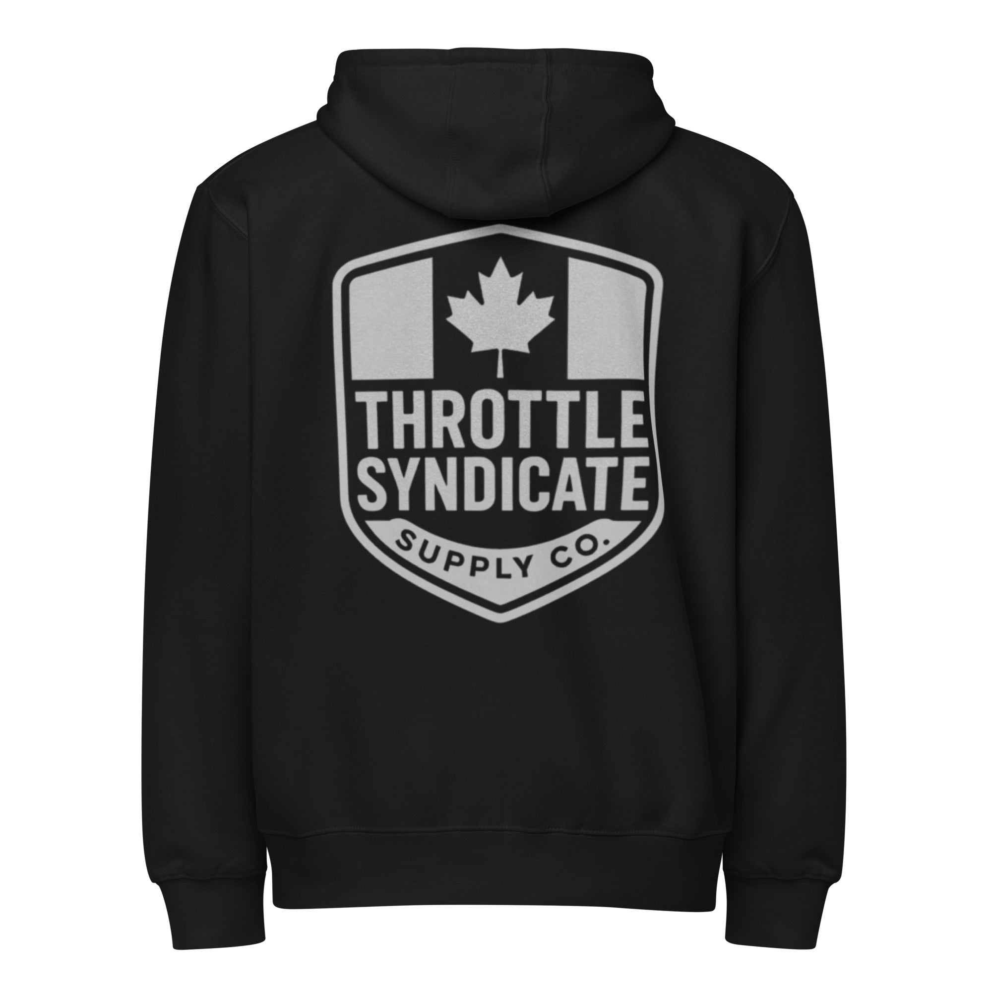 Effin Eh full zip hoodie – Throttle Syndicate Supply Co.